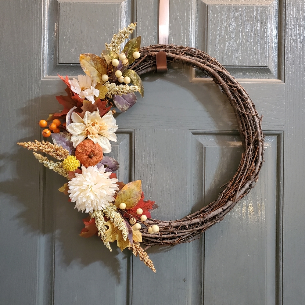 Handmade Fall Wreath